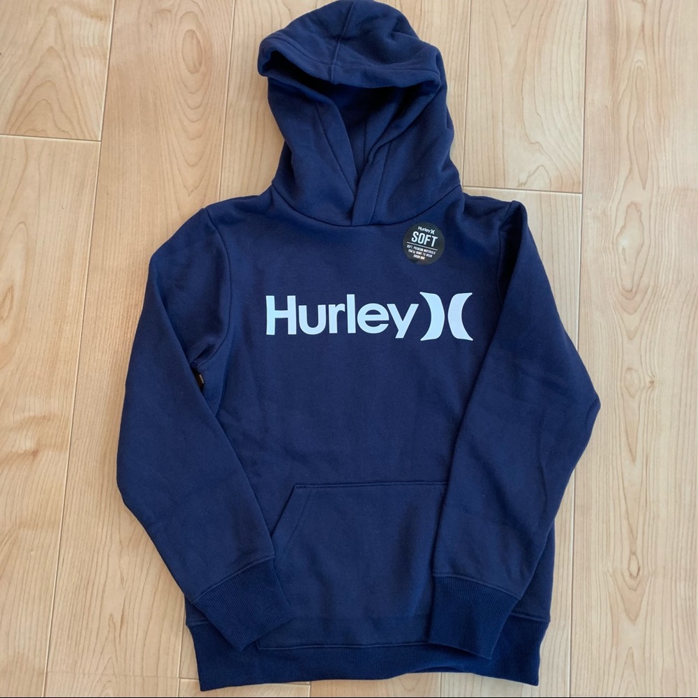 Hurley Fleece One and Only kids logo hoodie